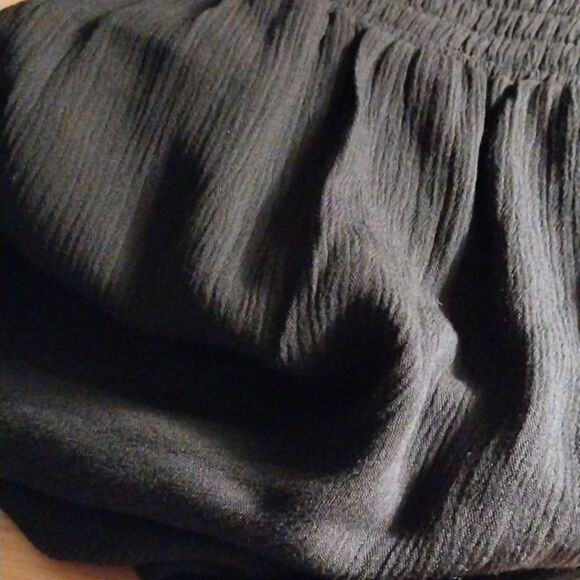 KONA Sol Women's Smocked Waist Side Slit Cover Up Pants NWT Size S 4-6 - Picture 10 of 10